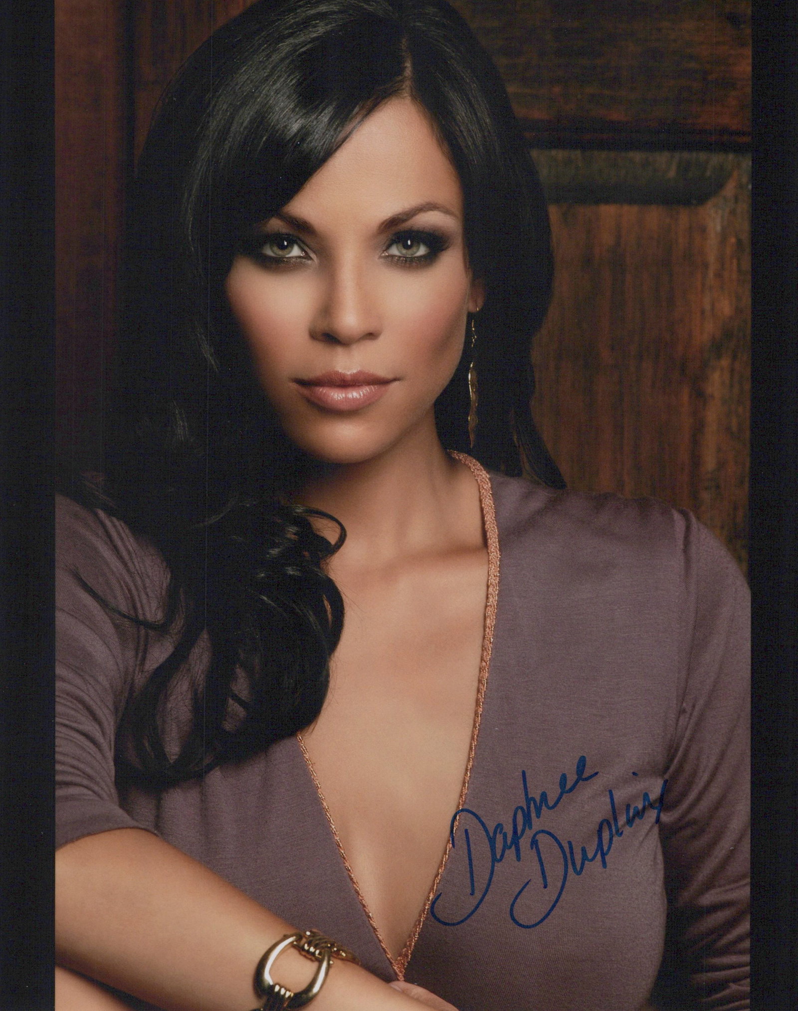 Daphnee Duplaix PLAYBOY PMOTM In Person Signed Photo (1 of 1)