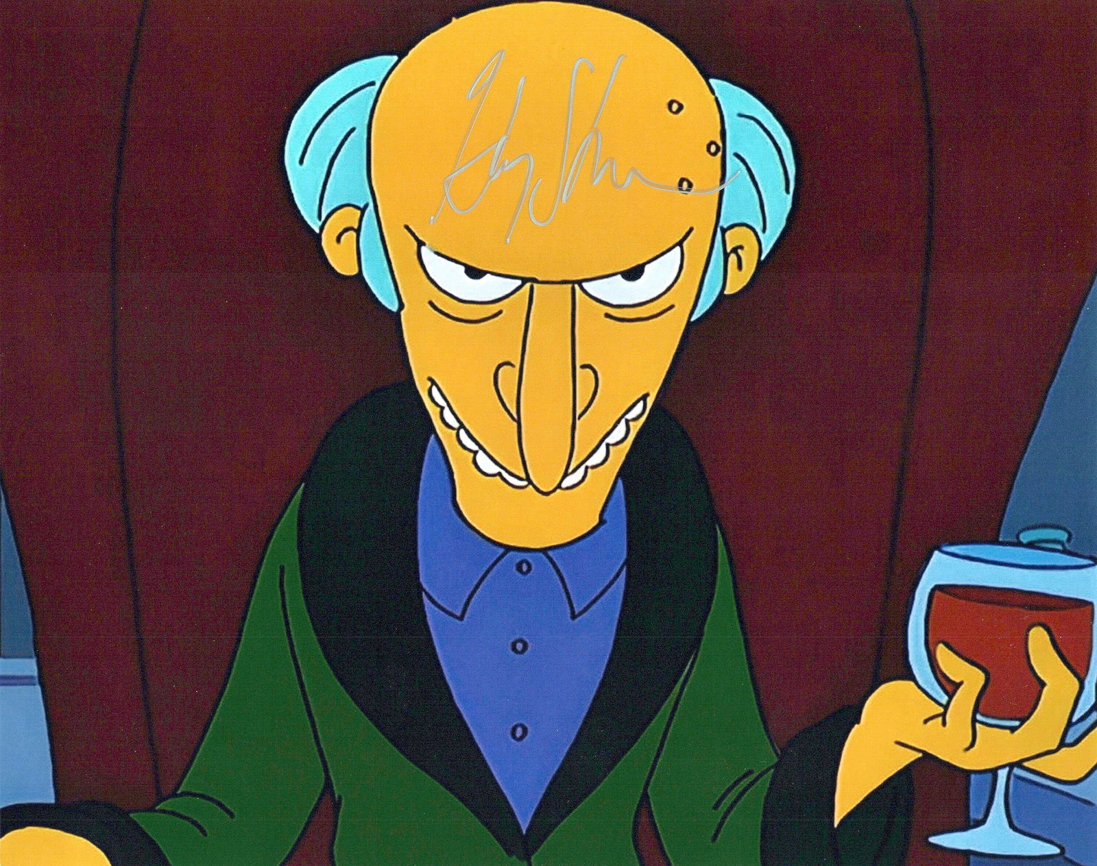 Harry Shearer THE SIMPSONS In Person Signed Photo (1 of 1)