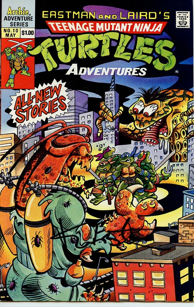 Kevin Eastman Signed TMNT Comic Book 1990 Issue 10 (1 of 1)