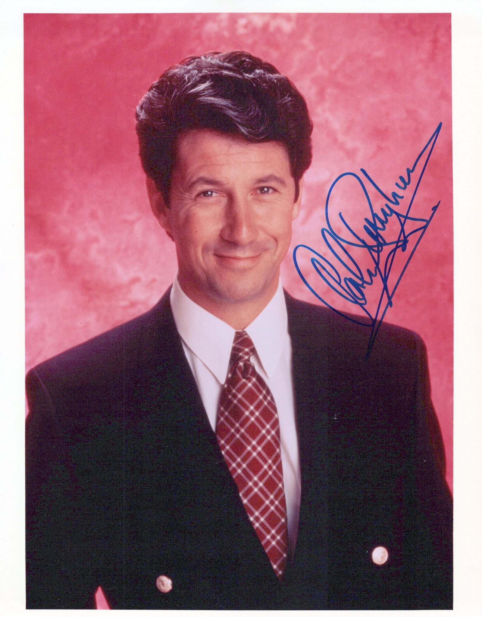 Charles Shaughnessy THE NANNY In Person Signed Photo: Photo size is 8x10. Charles Shaughnessy in person signed photo from the TV series THE NANNY. Charles Shaughnessy as the character Maxwell Sheffield.