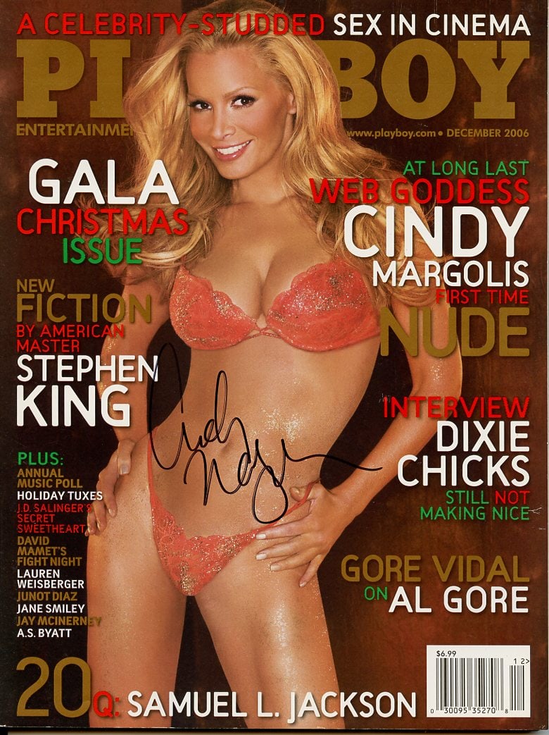 Cindy Margolis Signed FULL PLAYBOY Magazine (1 of 1)
