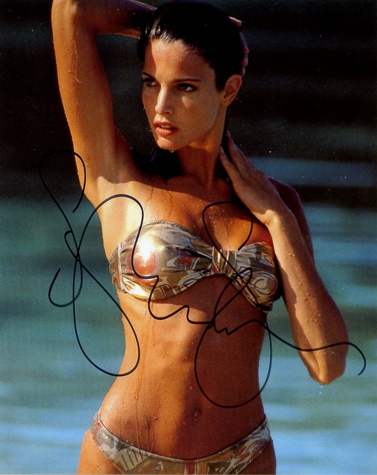 Stephanie Seymour SPORTS ILLUSTRATED In Person Signed Photo (1 of 1)