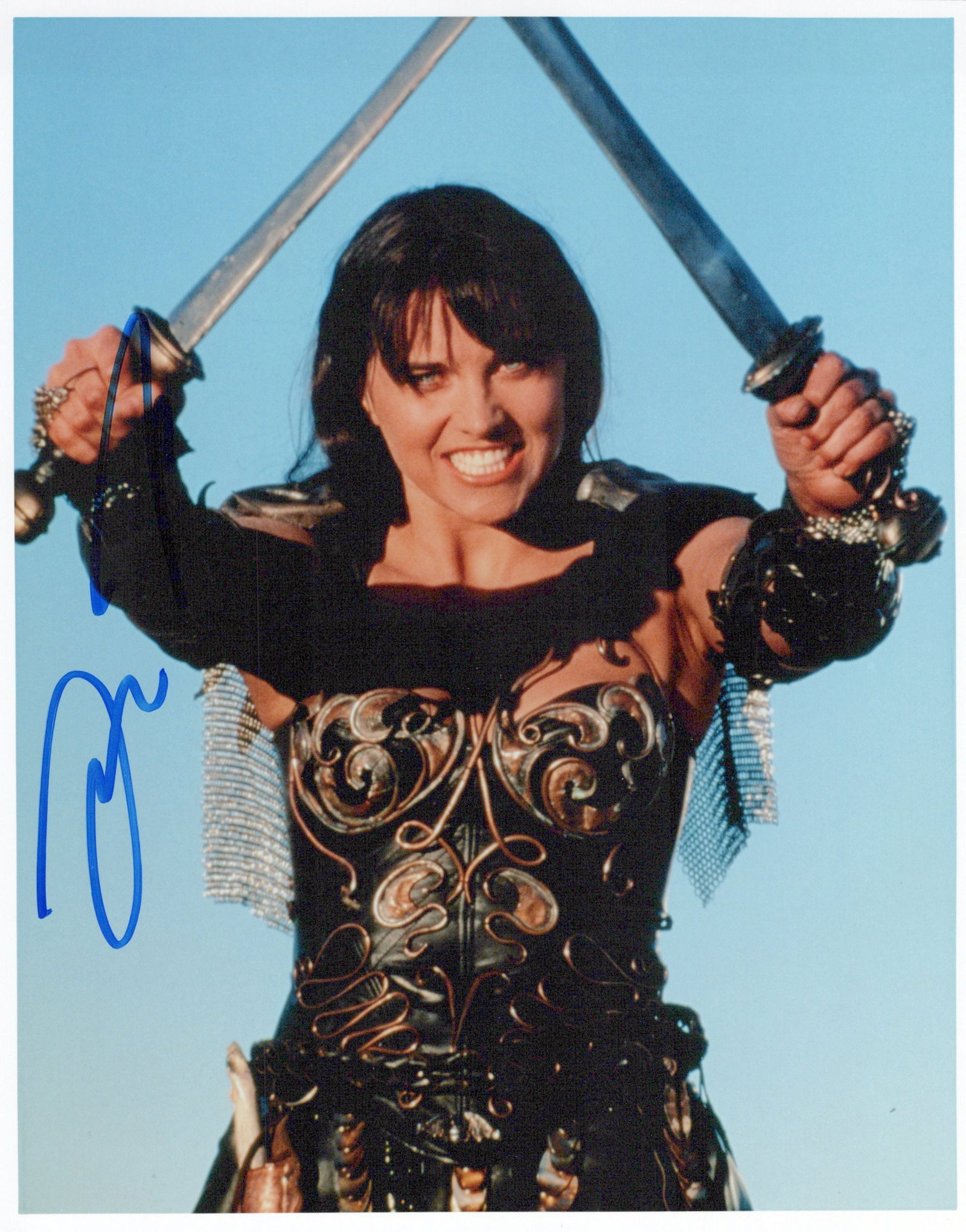 Lucy Lawless XENA In Person Signed Photo (1 of 1)