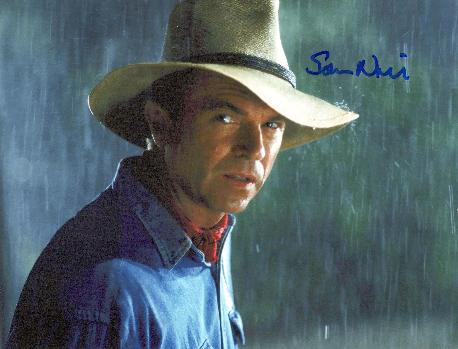 Sam Neill JURASSIC PARK In Person Signed Photo (1 of 1)