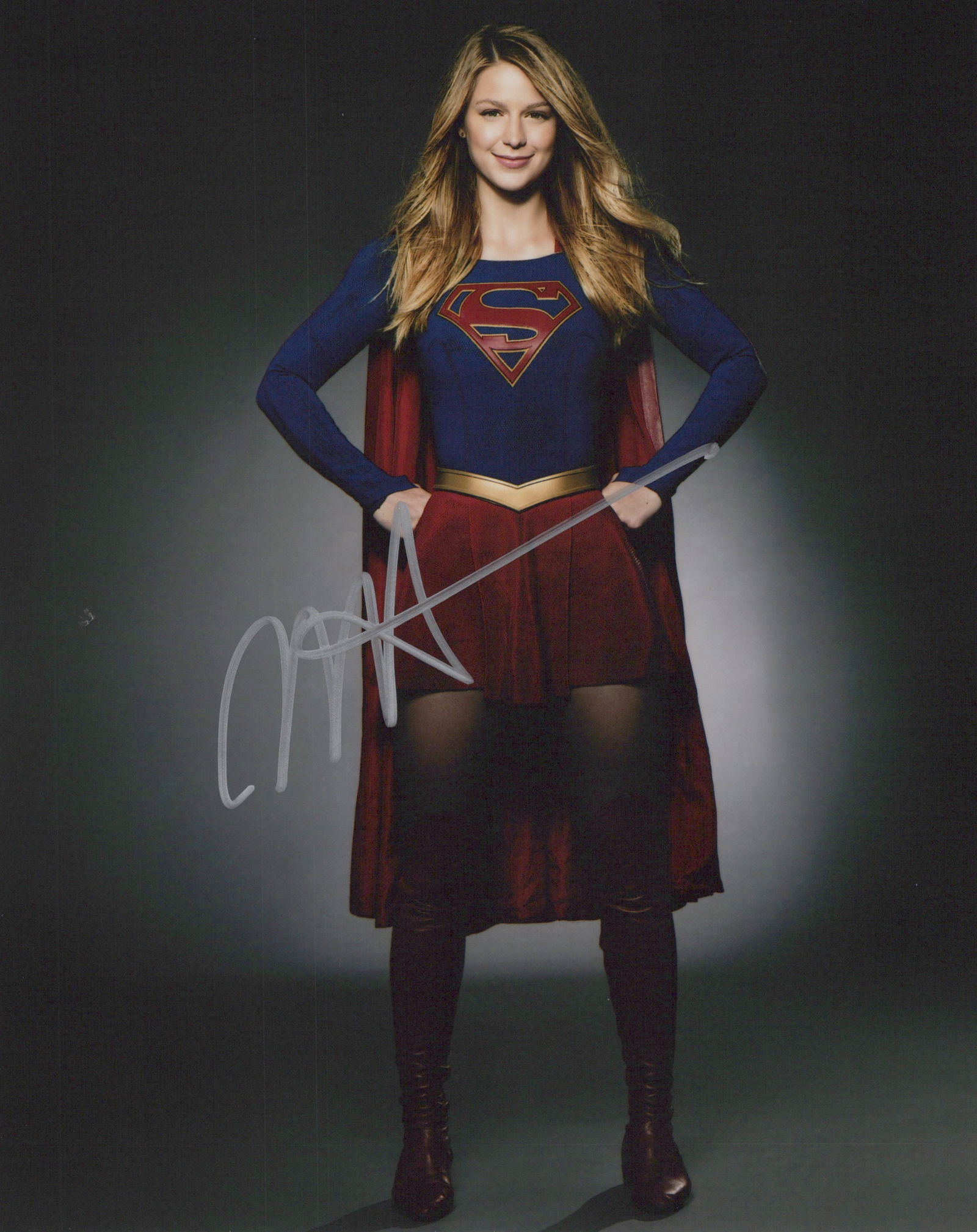 Melissa Benoist  SUPERGIRL In Person Signed Photo (1 of 1)