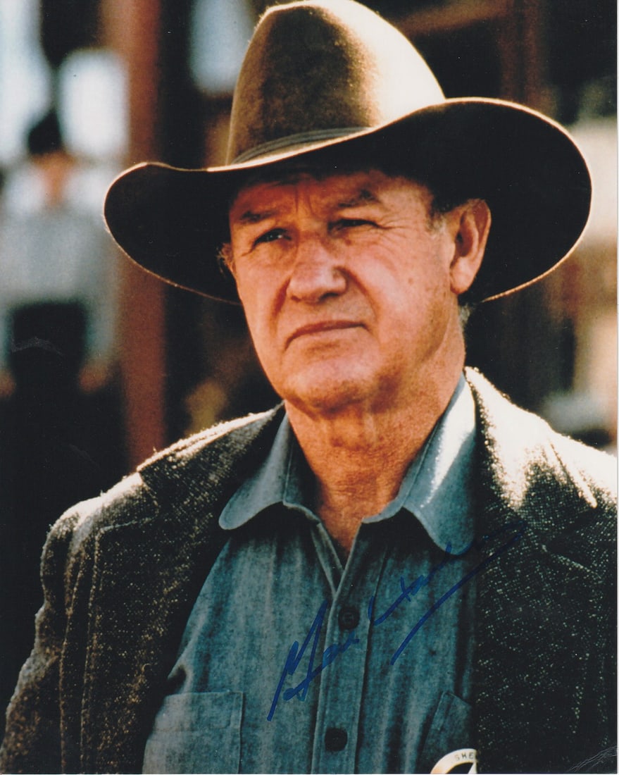 Gene Hackman (1930-2025) UNFORGIVEN In Person Signed Photo (1 of 1)