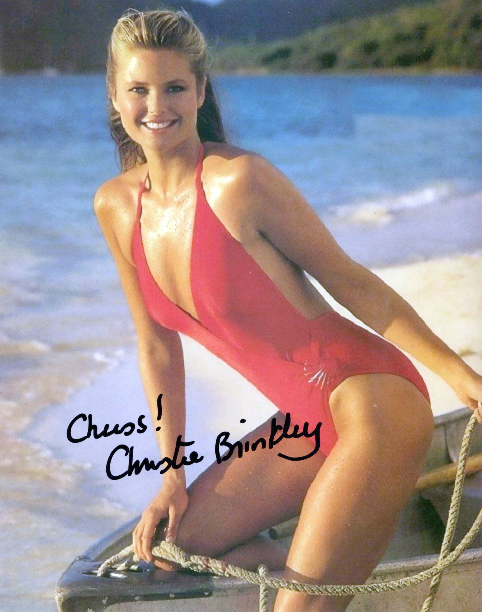 Christie Brinkley SUPERMODEL Signed Photo (1 of 1)