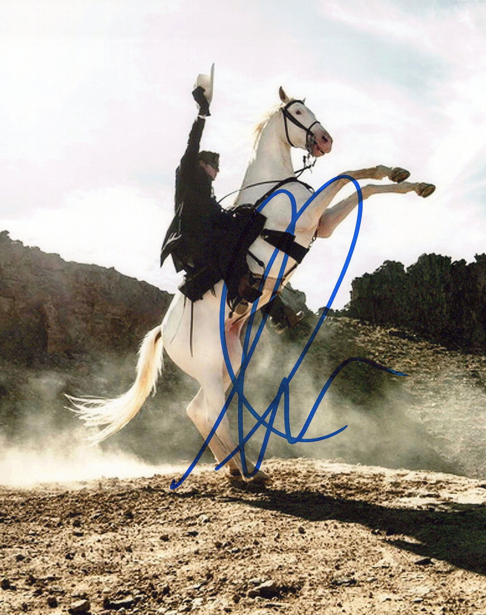 Armie Hammer LONE RANGER In Person Signed Photo (1 of 1)