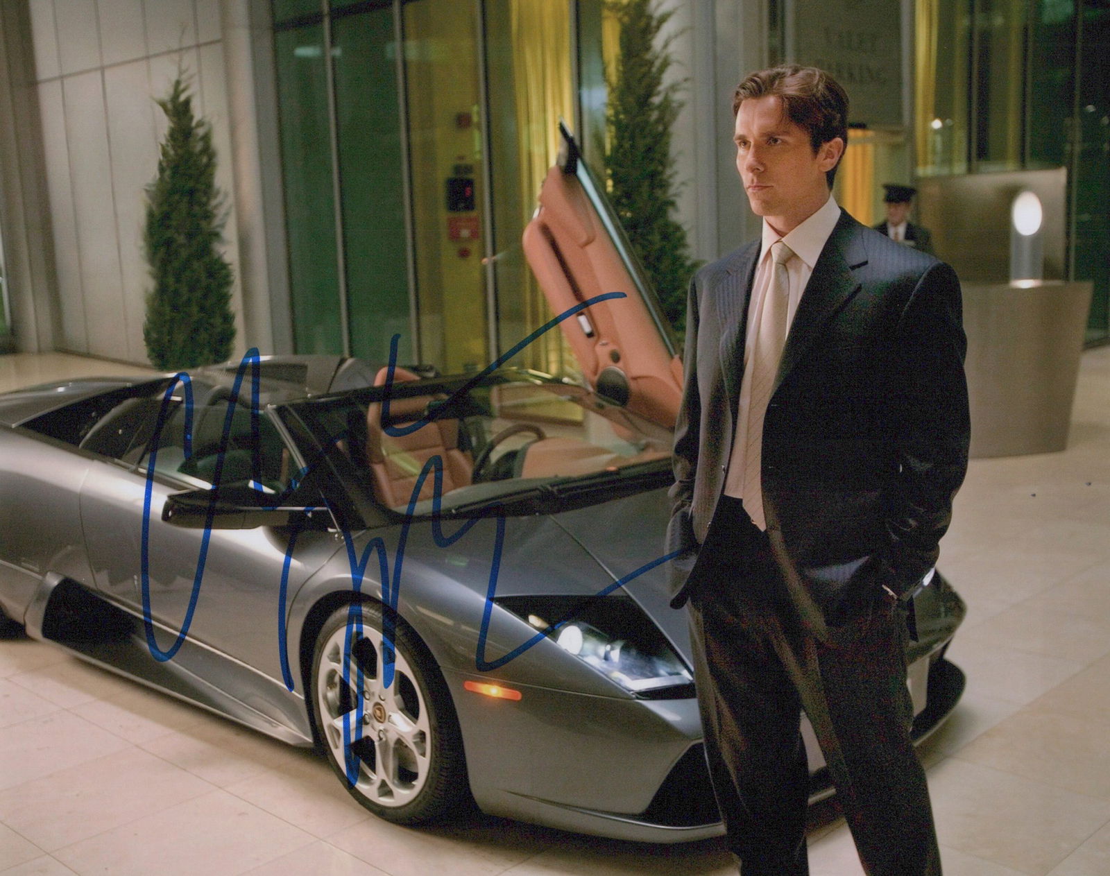 Christian Bale BATMAN BEGINS In Person Signed Photo (1 of 1)