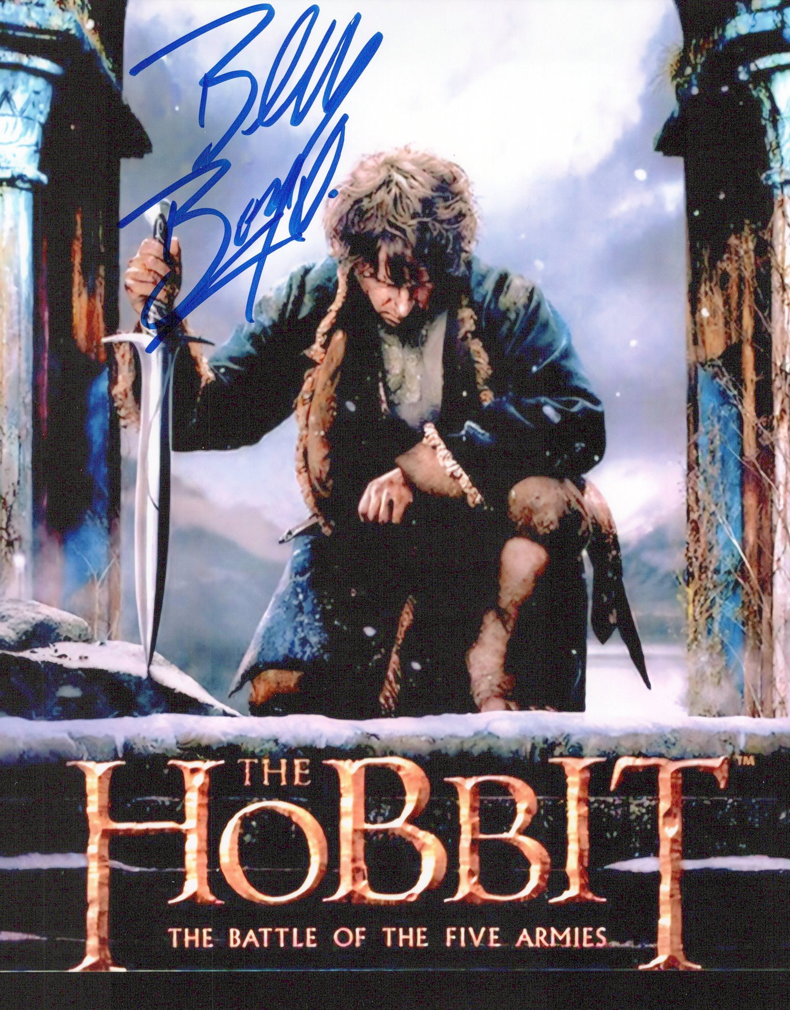 Billy Boyd LORD OF THE RINGS In Person Signed Photo: Photo size is 8x10. Billy Boyd in person signed photo from the movie LORD OF THE RINGS. Billy Boyd as the character Pippin.