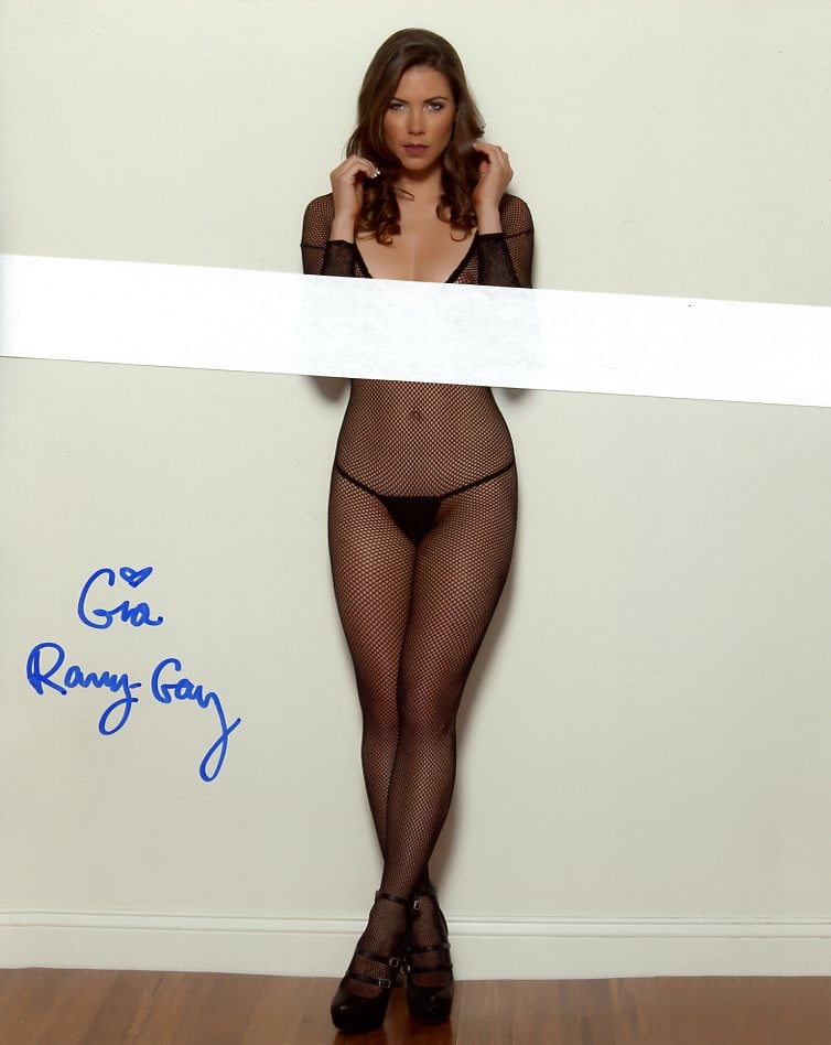 Gia Ramey Gay PLAYBOY CGOTY In Person Signed Photo: Photo size is 8x10. PRIVATE SIGNING. Gia Ramey Gay in person signed autographed photo. Gia Ramey Gay was Playboy Cyber Girl of the Year for 2016. This item was signed at an exclusive signing and photo
