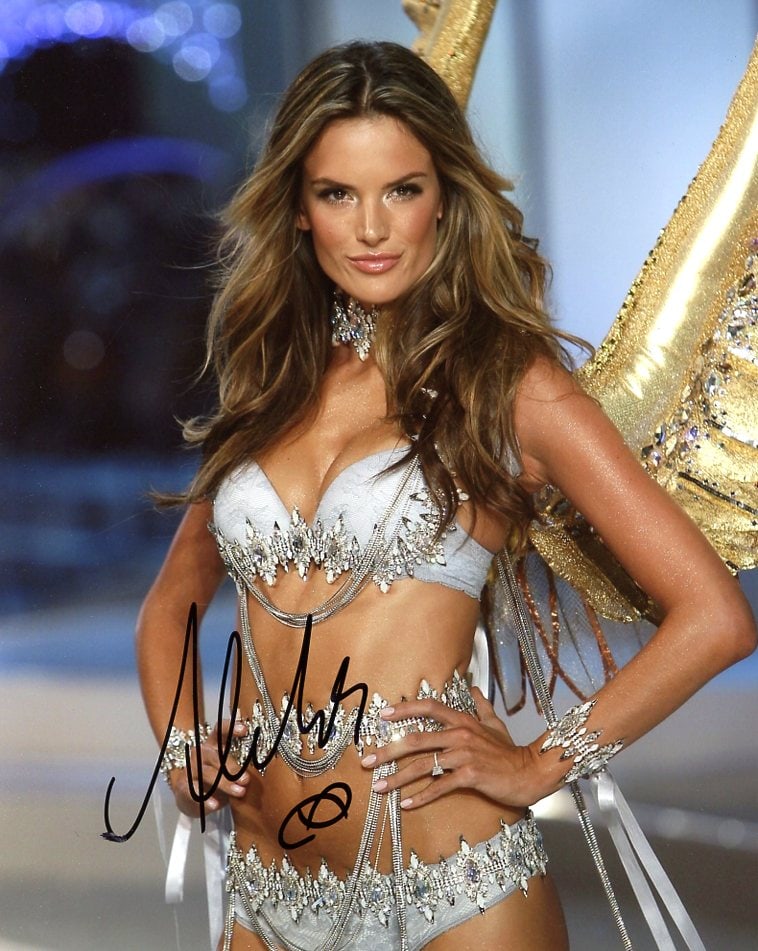 Alessandra Ambrosio VICTORIA SECRETS In Person Signed Photo (1 of 1)