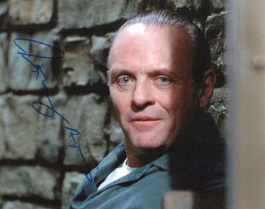 Anthony Hopkins SILENCE OF THE LAMBS In Person Signed Photo