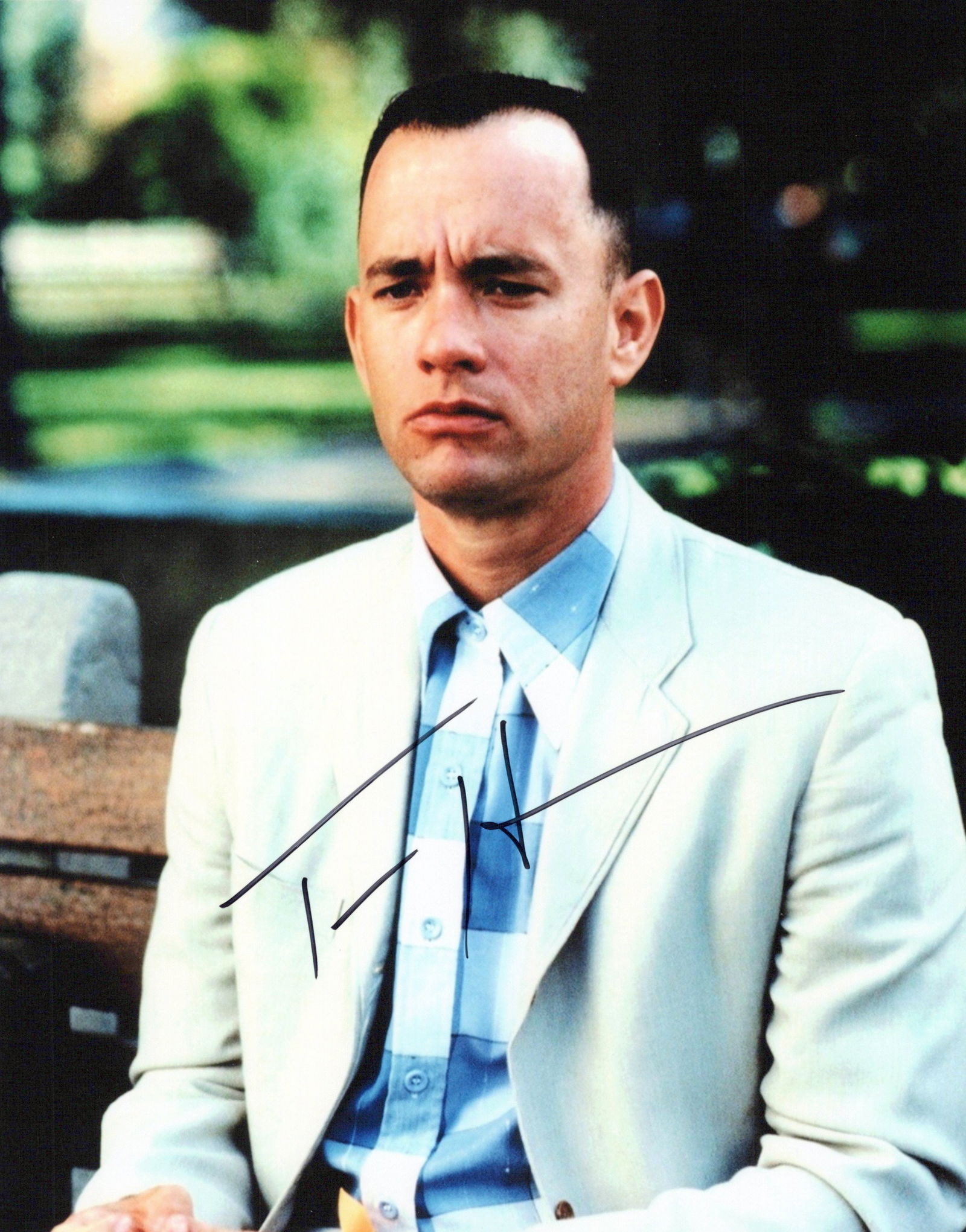 Tom Hanks FOREST GUMP In Person Signed Photo (1 of 1)