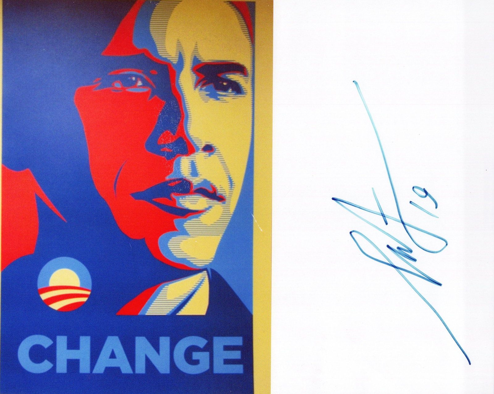 Shepard Fairey ARTIST / ACTIVIST In Person Signed Photo: Photo size is 8x10. Shepard Fairey in person signed photo. Shepard Fairey is an American contemporary artist, activist and founder of OBEY Clothing who emerged from the skateboarding scene. In 1989, h