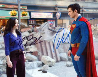 David Corenswet / Rachel Brosnahan SUPERMAN In Person Signed Phoot