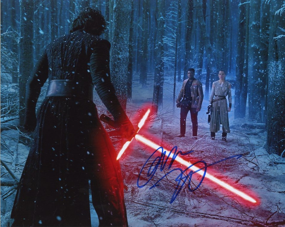 Adam Driver STAR WARS LAST JEDI In Person Signed Photo (1 of 1)