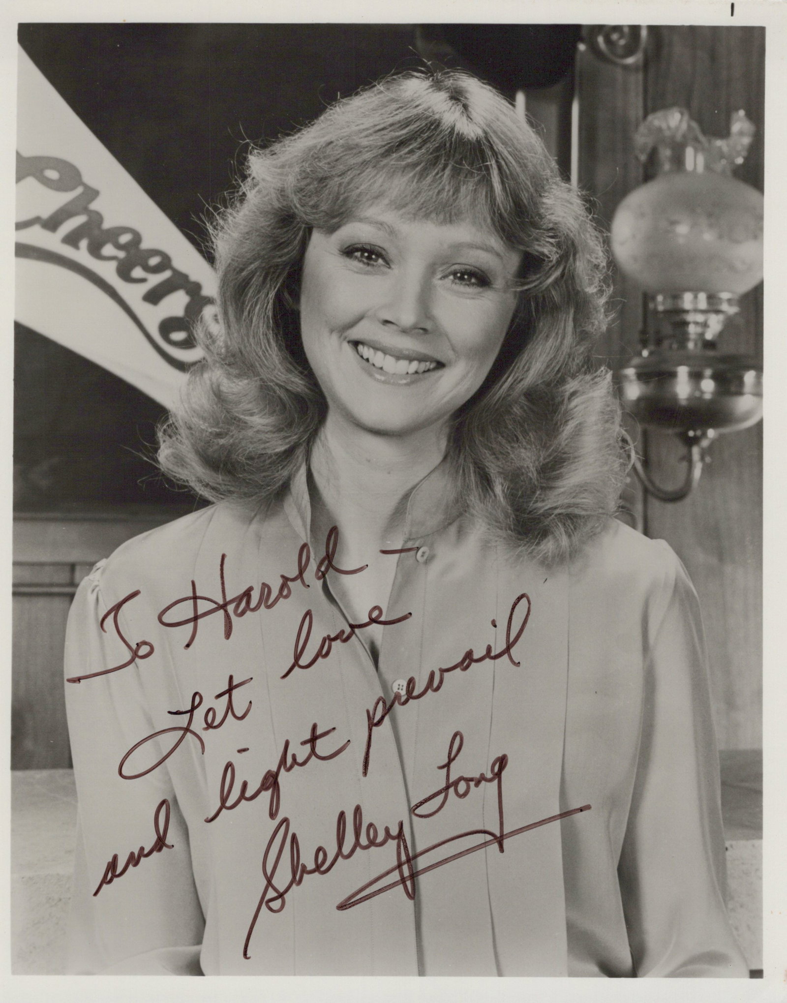 Shelly Long CHEERS In Person Signed Photo (1 of 1)