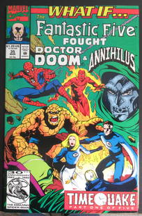 What If #35 Marvel Comics 1992 Fantastic Five Fought Dr. Doom & Annihilus NM: March 1992 Comic Book. What If #35 Marvel Comics 1992 Fantastic Five Fought Dr. Doom & Annihilus. From my personal Collection