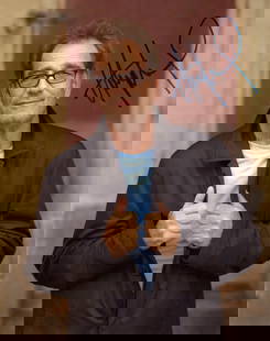 Huey Lewis SINGER MUSICIAN In Person Signed Photo: Photo size is 8x10. Huey Lewis in person signed photo. Hugh Anthony Cregg III, better known as Huey Lewis, is a Grammy-winning American singer, songwriter, actor, and pop-rock pioneer. He's the lead s