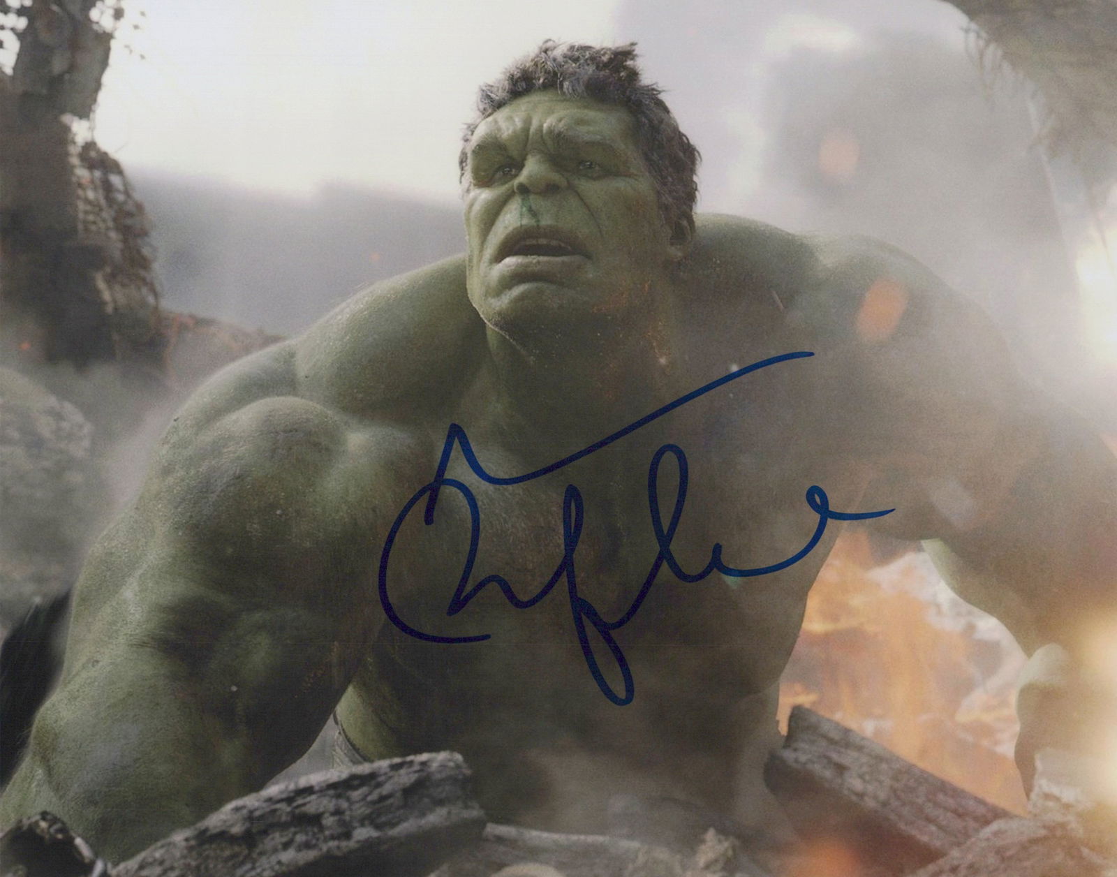 Mark Ruffalo THE AVENGERS In Person Signed Photo (1 of 1)