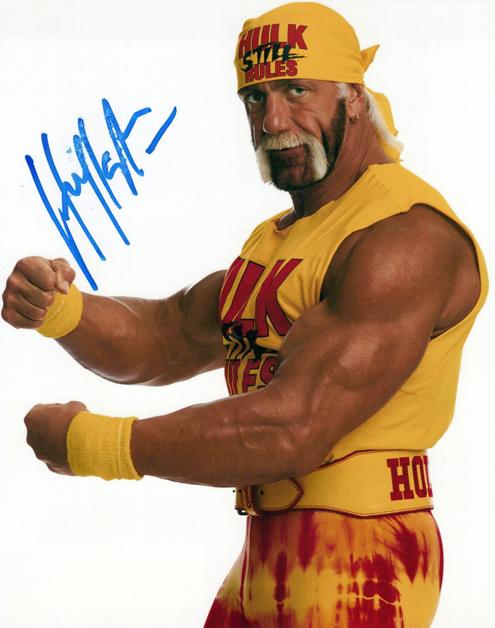 Hulk Hogan (1953-2025) WRESTLER In Person Signed Photo (1 of 1)