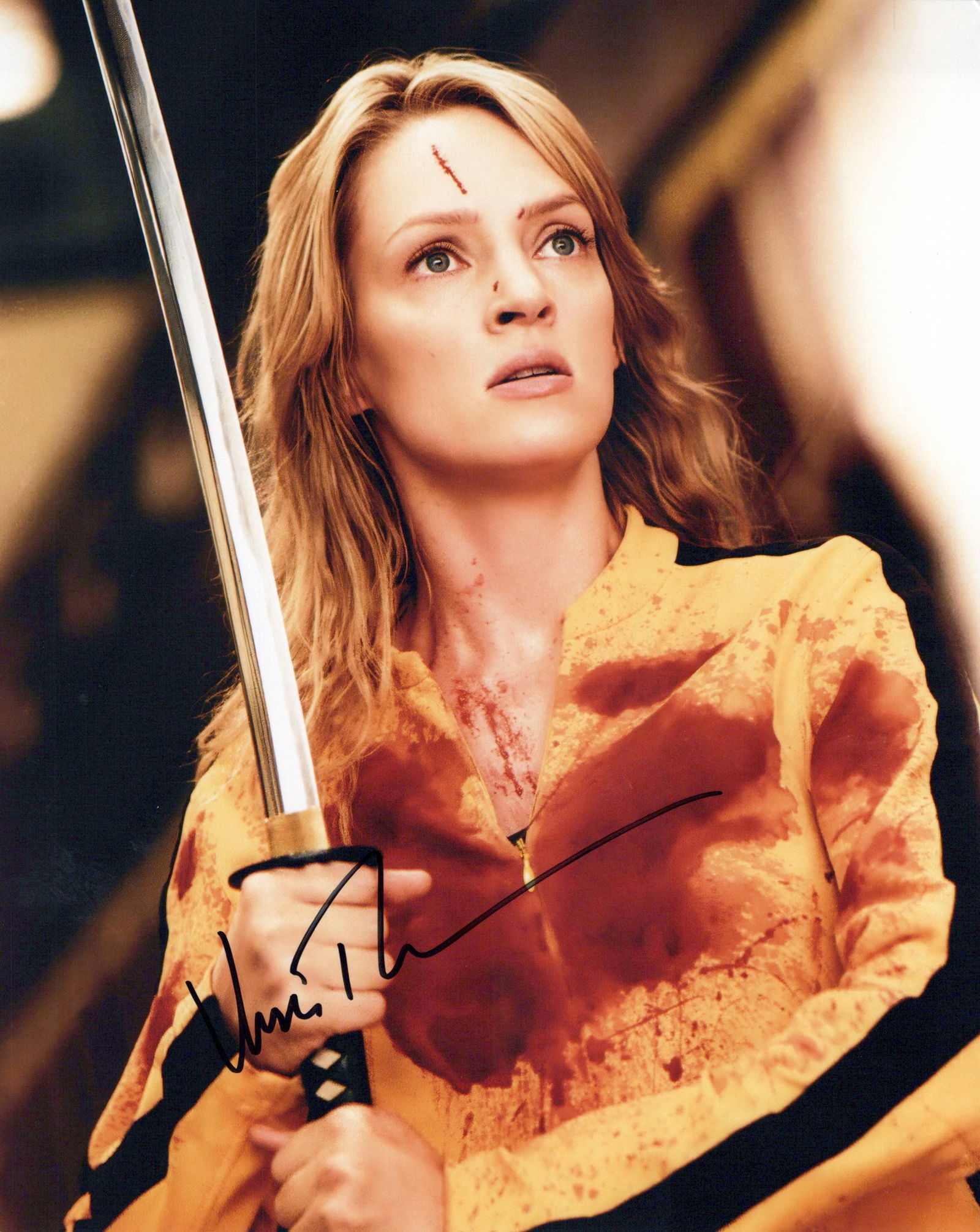 Uma Thurman KILL BILL In Person Signed Photo (1 of 1)