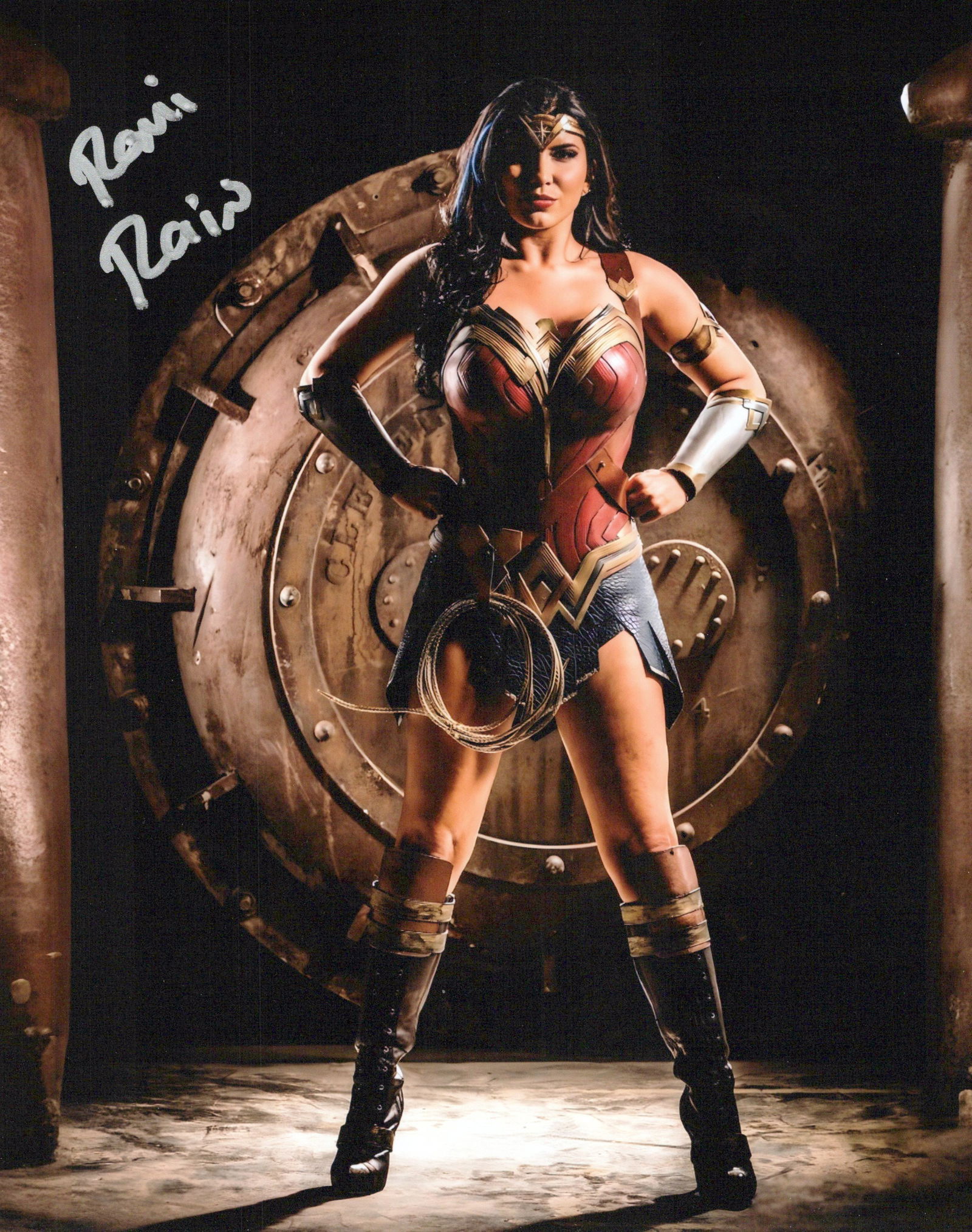 Rami Rain ADULT FILM In Person Signed Photo: Photo size is 8x10. Rami Rain in person signed photo. Rami Rain was a 2013 nominee for Best New Starlet at the AVN awards, she is an adult film starlet who has posed for Hustler Magazine as part of a