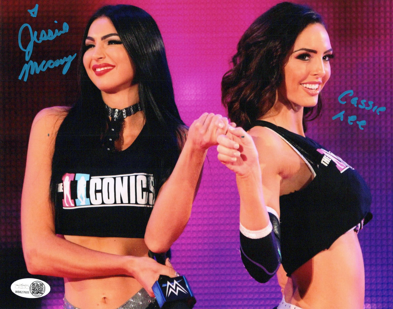 Jessie McKay / Cassie Lee THE IICONICS In Person Signed Photo (1 of 1)