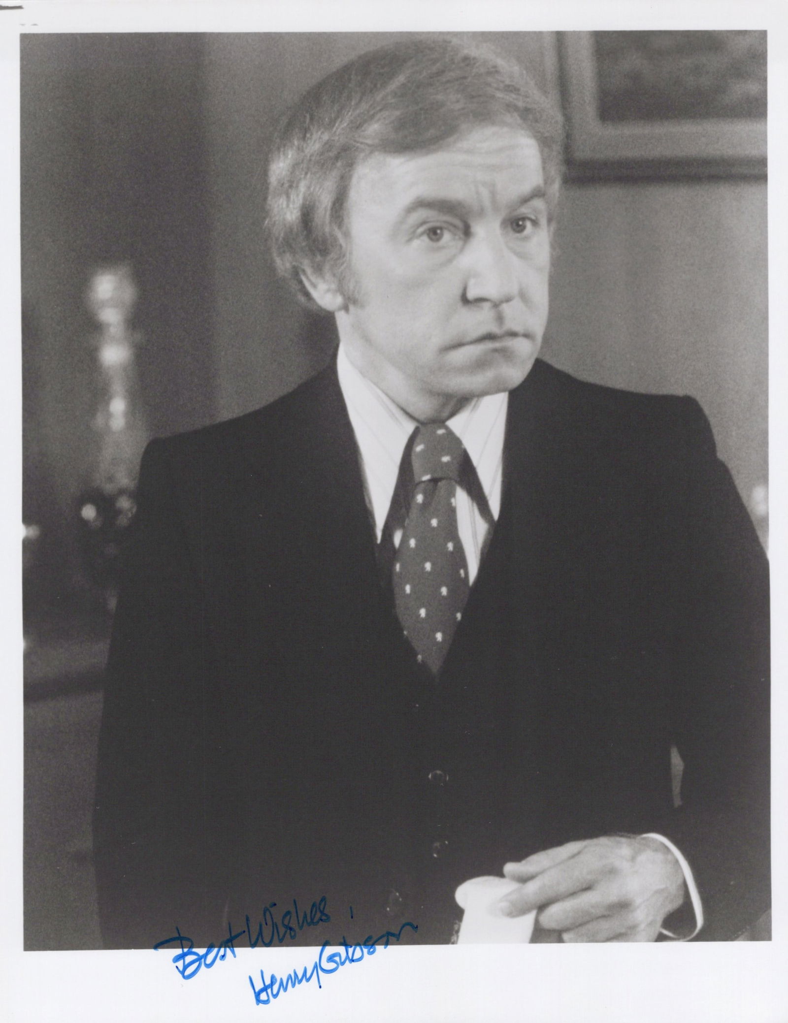 Henry Gibson (1935-2009)  A PERFECT COUPLE Signed Photo (1 of 1)