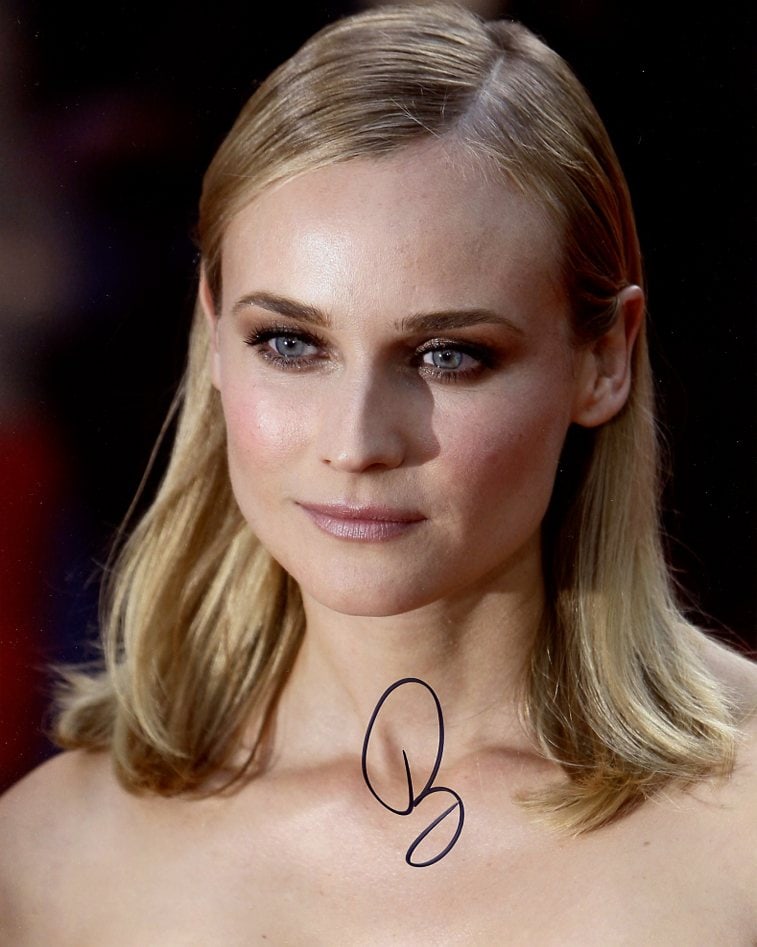 Diane Kruger GORGEOUS In Person Signed Photo (1 of 1)