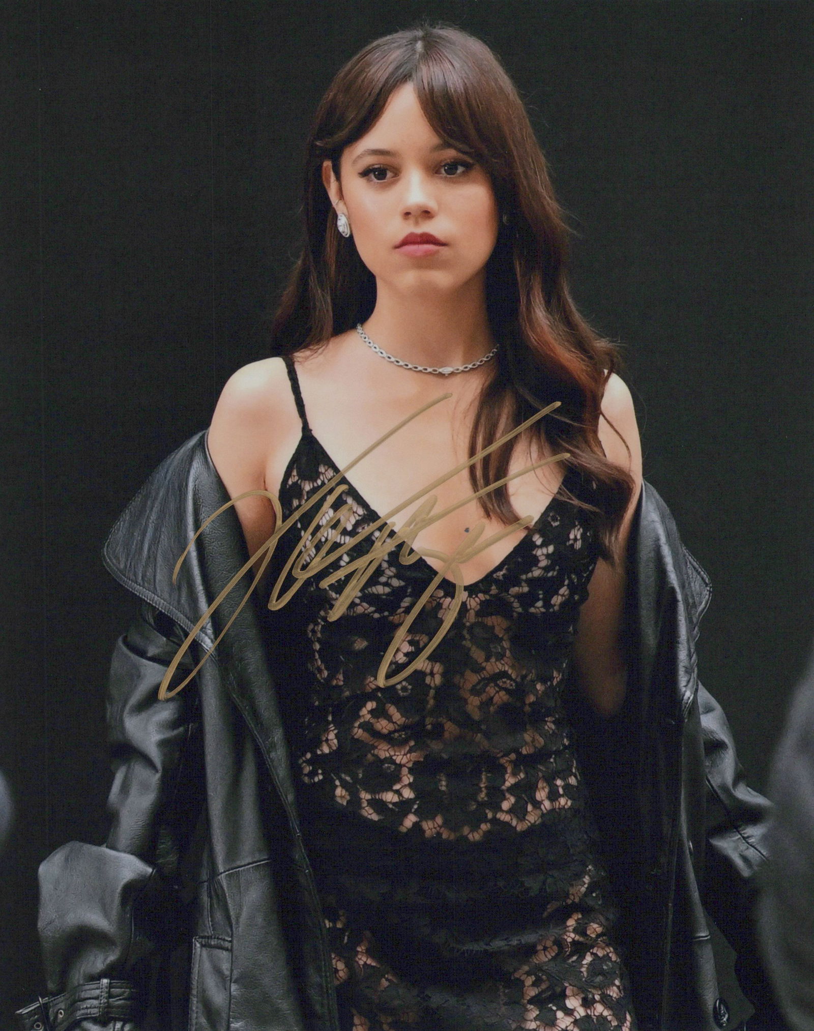 Jenna Ortega WEDNESDAY / SCREAM In Person Signed Photo (1 of 1)