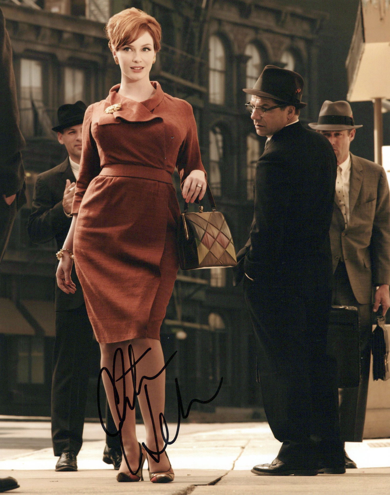 Christina Hendricks MAD MEN In Person Signed Photo (1 of 1)