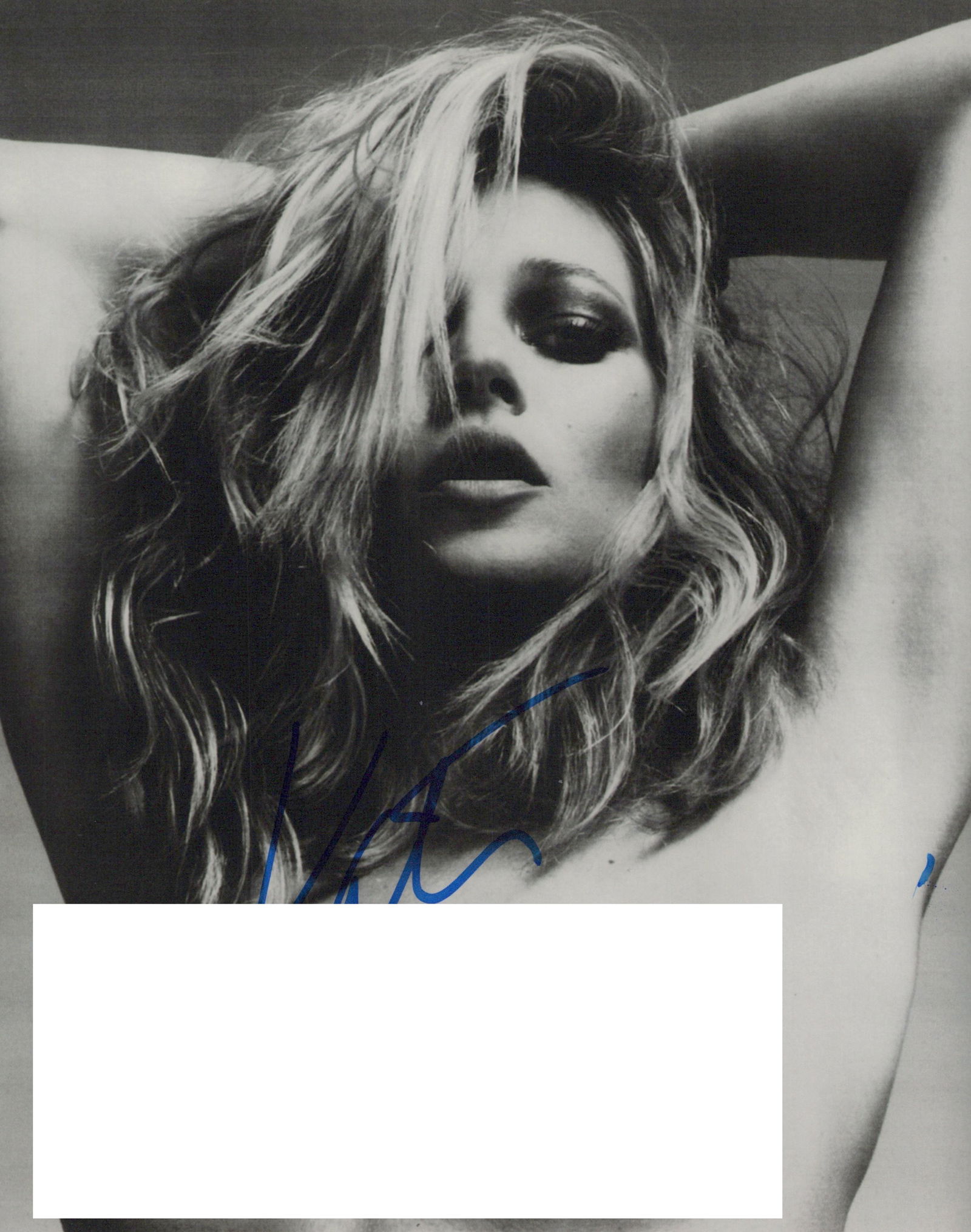 Kate Moss SUPERMODEL In Person Signed Photo (1 of 1)