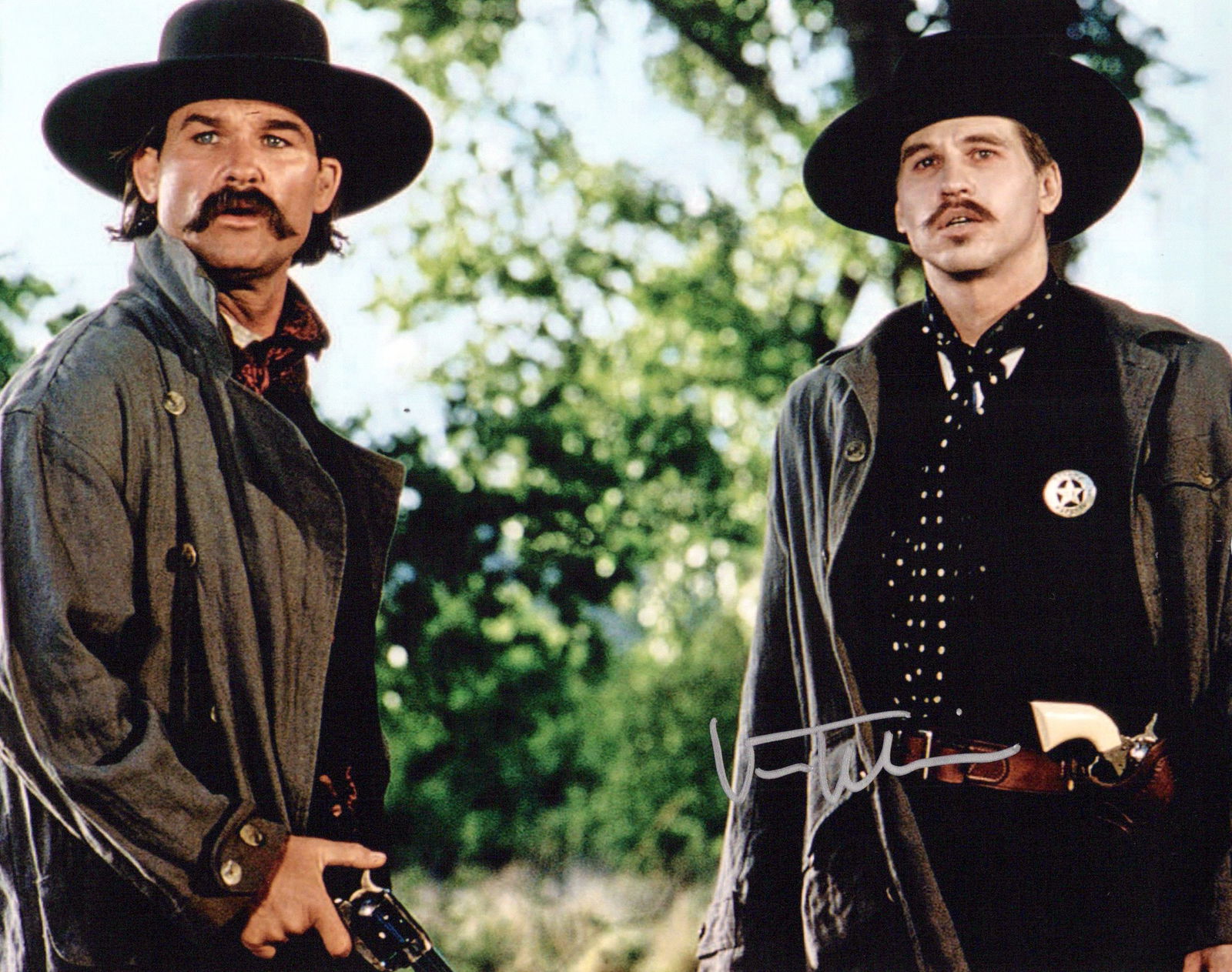 Val Kilmer (1959-2025) TOMBSTONE In Person Signed Photo (1 of 1)