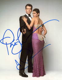 Brosnan / Berry (James Bond) DIE ANOTHER DAY In Person Signed Photo