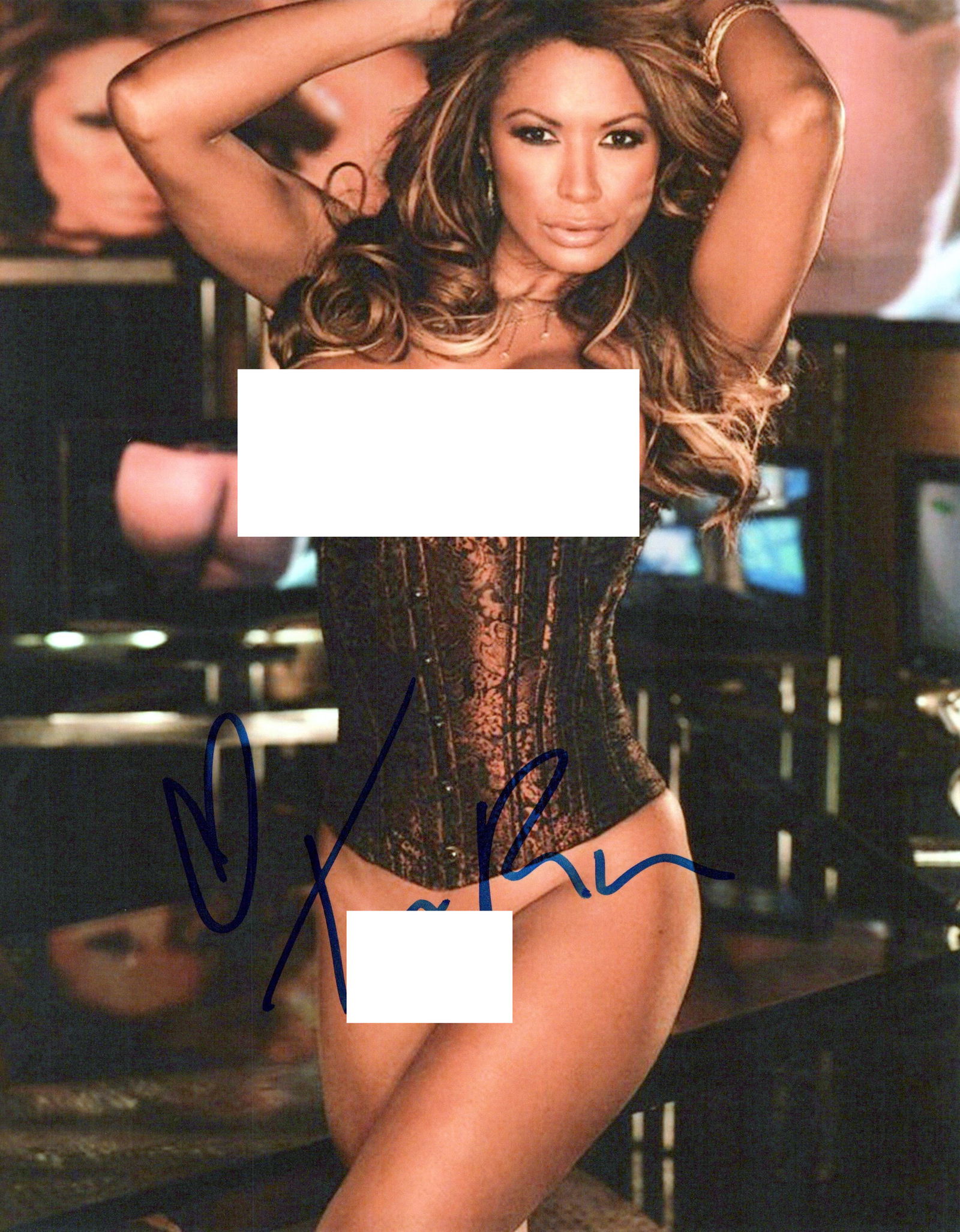 Traci BinghamPLAYBOY / TOPLESS In Person Signed Photo (1 of 1)