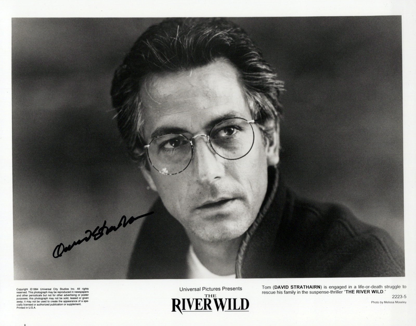 David Strathairn RIVER WILD  Signed Photo (1 of 1)