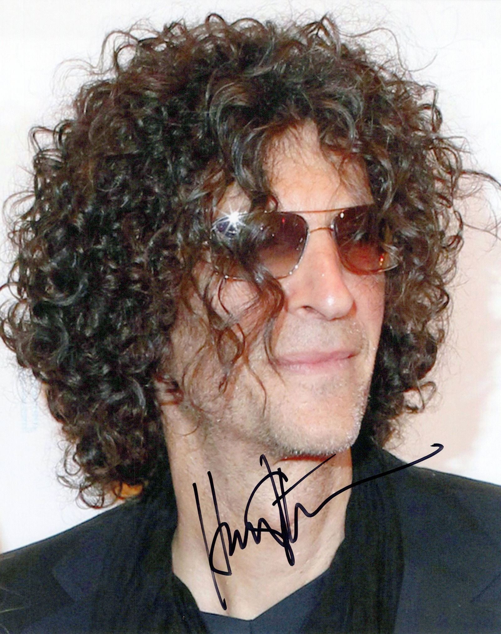 Howard Stern RADIO PERSONALITY In Person Signed Photo: Photo size is 8x10. Difficult Signer. Howard Stern in person signed autographed photo. Howard Stern is an American radio and television personality, comedian, and author. He is best known for his radi