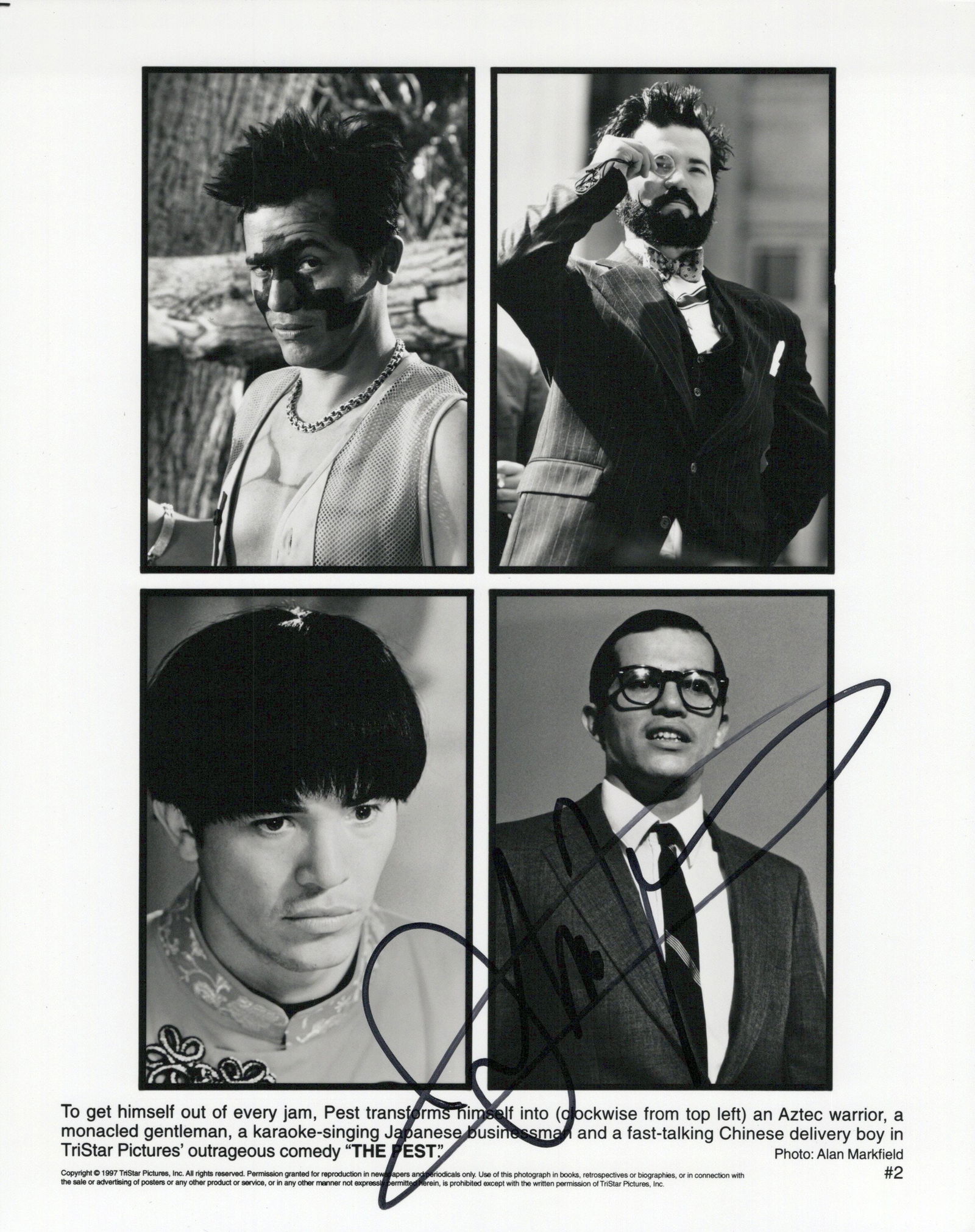 John Leguizamo THE PEST In Person Signed Photo (1 of 1)