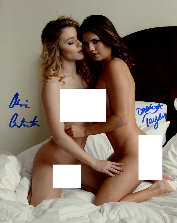 Dare Taylor / Alice Antoinette PLAYBOY In Person Signed Photo: Photo size is 8x10. PRIVATE SIGNING. Dare Taylor / Alice Antoinette are both Playboy playmate models. This item was signed at an exclusive signing and photo shoot on July 2, 2022