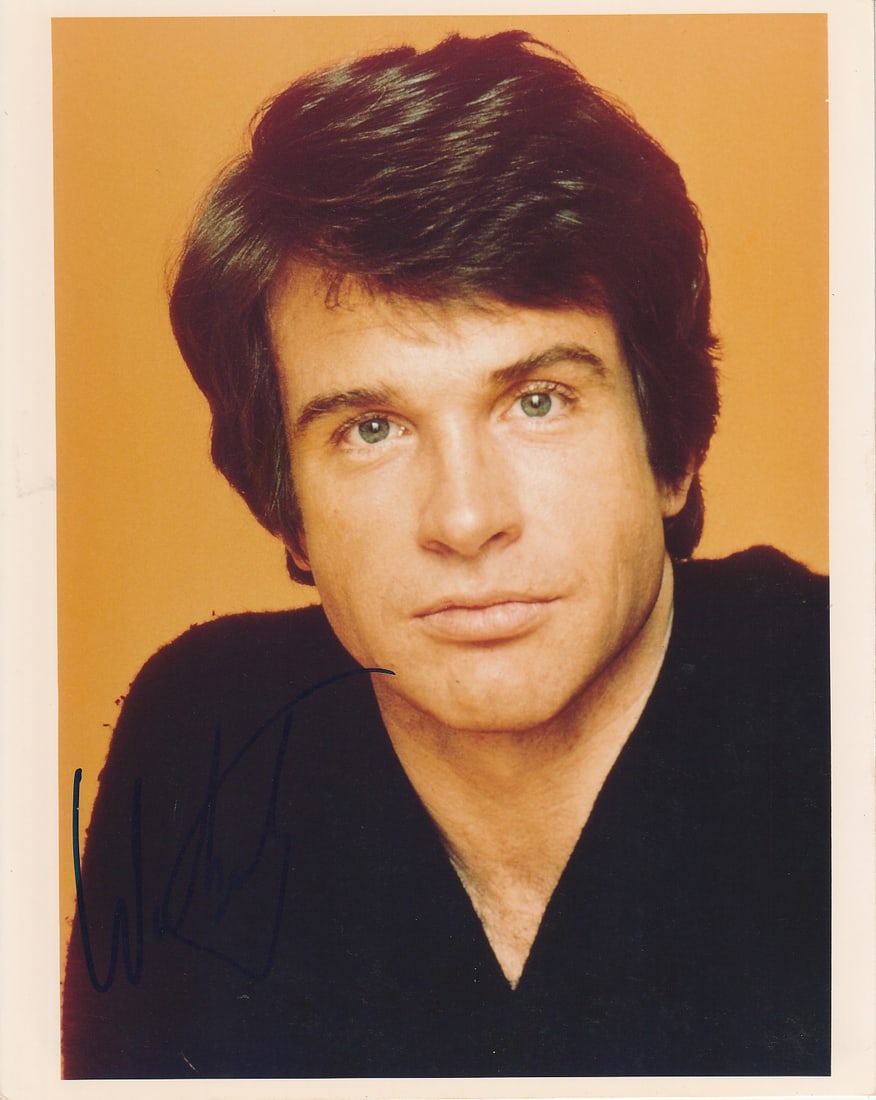 Warren Beatty BONNIE & CLYDE / HEAVEN CAN WAIT In Person Signed Photo (1 of 1)