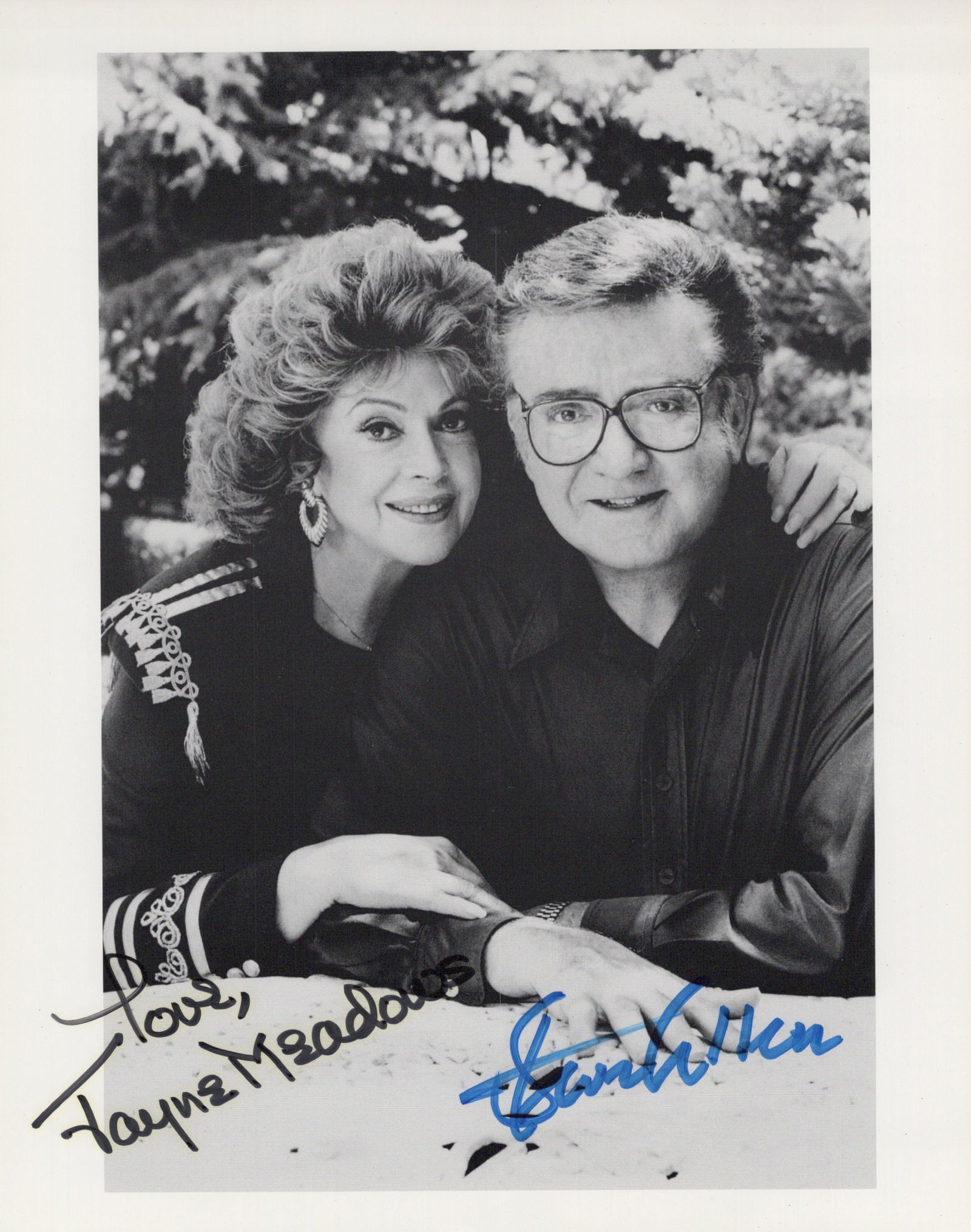 Steve Allen (1921-2000) / Jayne Meadows (1919-2015) Signed Photo (1 of 1)