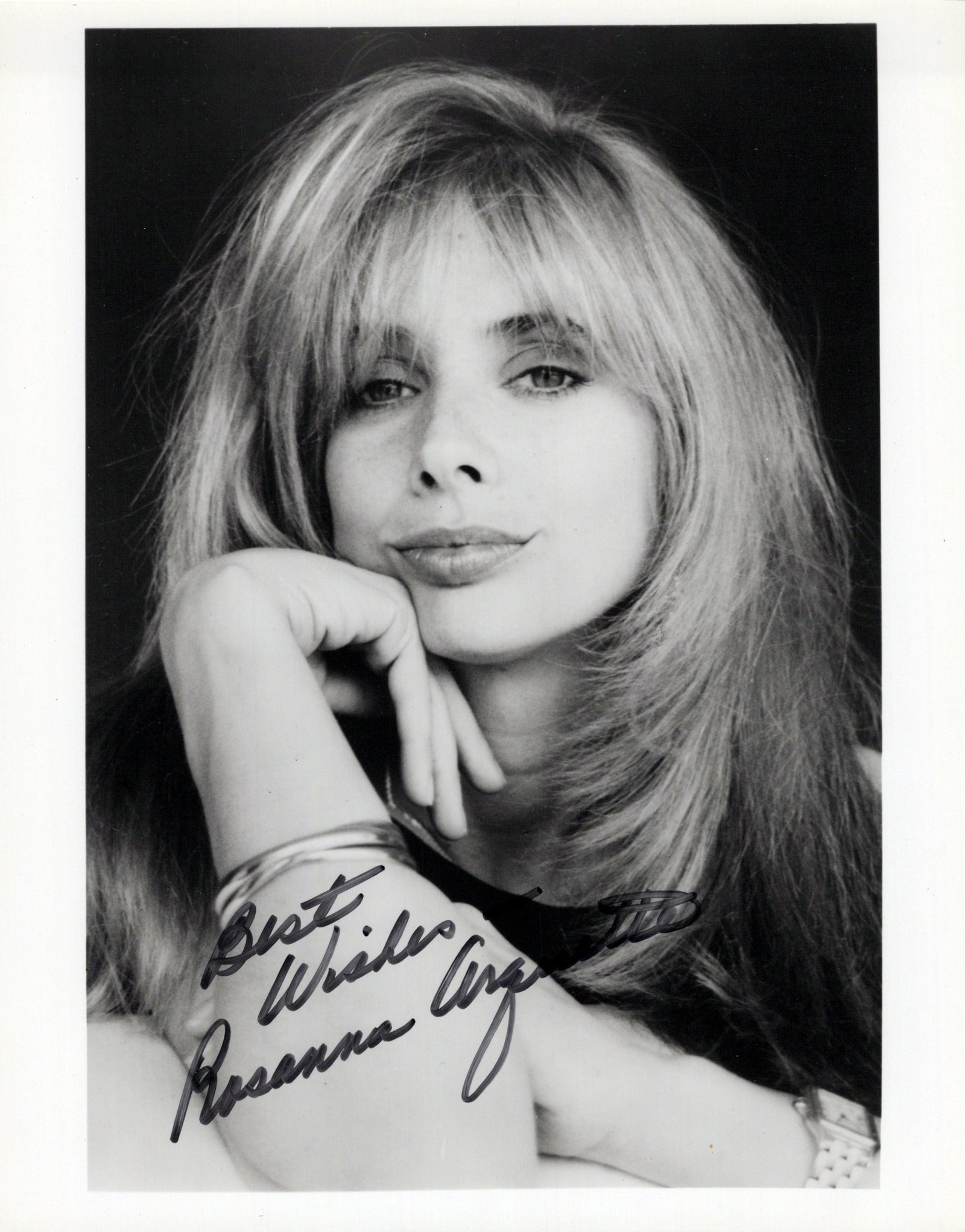 Rosanna Arquette AFTER HOURS / PULP FICTION In Person Signed Photo (1 of 1)