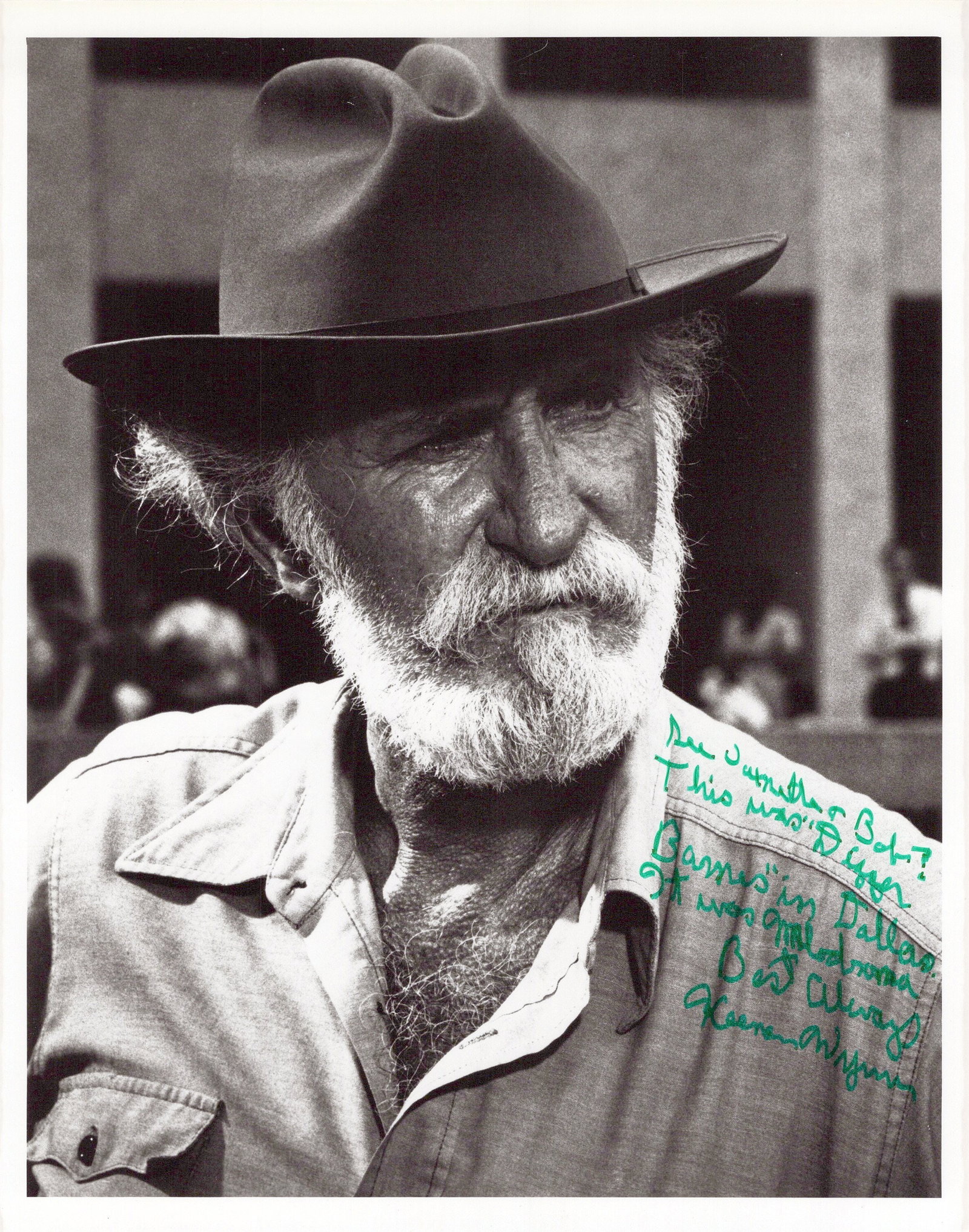 Keenan Wynn (1916-1986) DALLAS In Person Signed Photo (1 of 1)