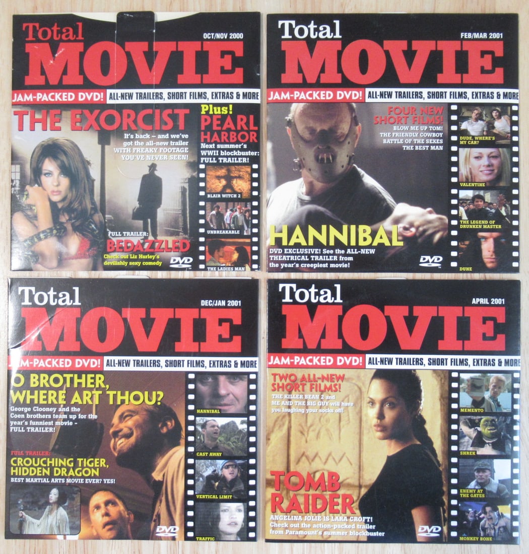 Total Movie Magazine DVD Pack Lot (1 of 9)