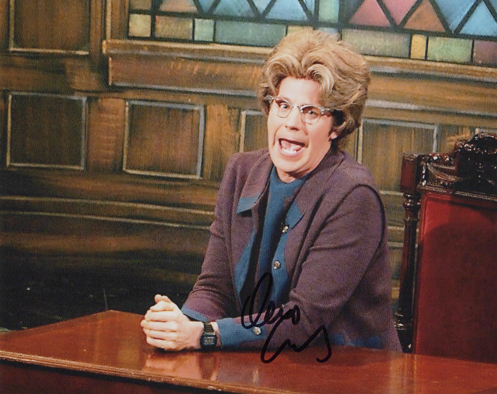 Dana Carvey SATURDAY NIGHT LIVE In Person Signed Photo (1 of 1)