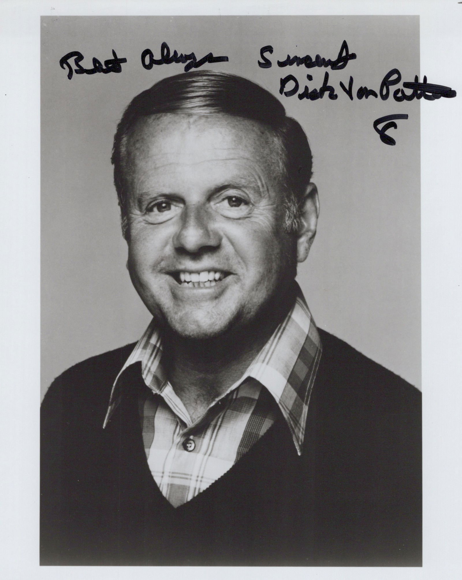 Dick Van Patten (1928-2015) EIGHT IS ENOUGH In Person Signed Photo (1 of 1)