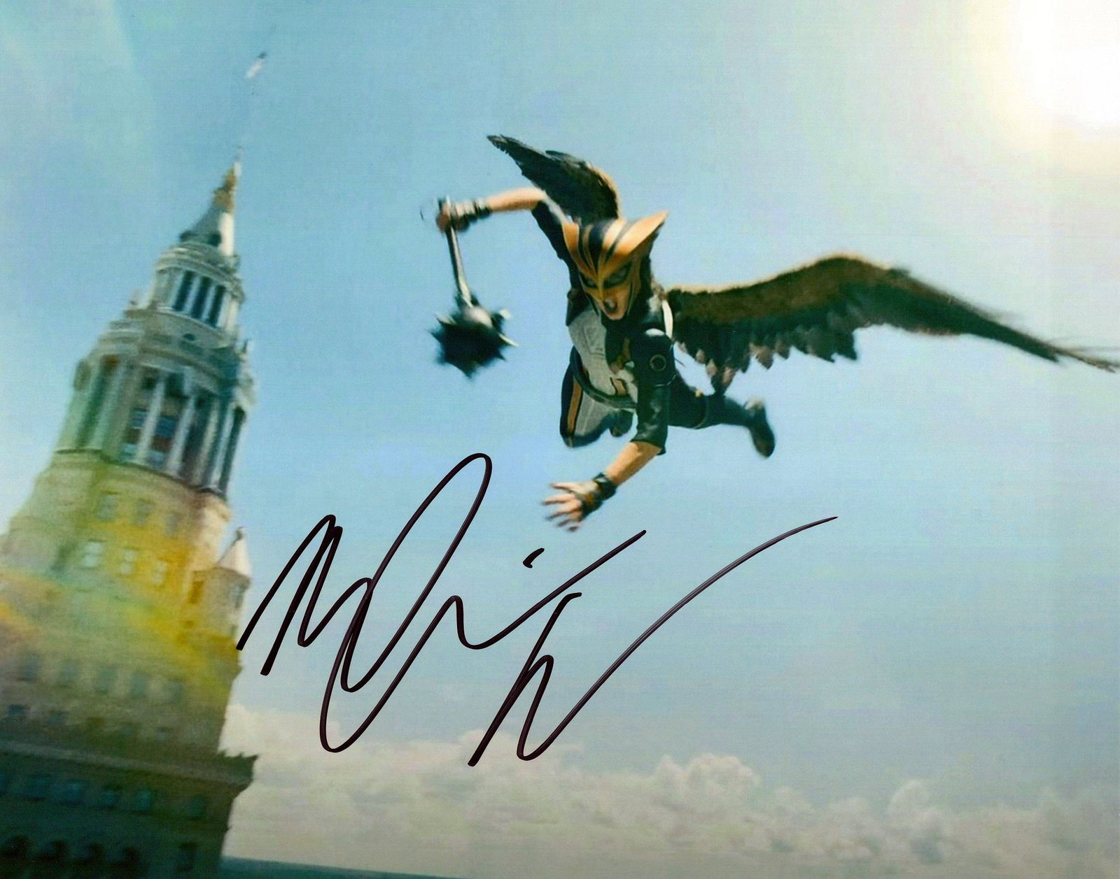 Isabela Merced SUPERMAN In Person Signed Photo: Photo size is 8x10. Isabela Merced in person signed photo from the movie SUPERMAN. Isabela Merced as the character Kendra Saunders / Hawkgirl.