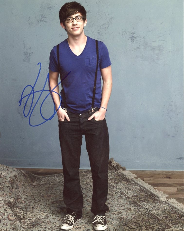 Kevin McHale GLEE In Person Signed Photo (1 of 1)